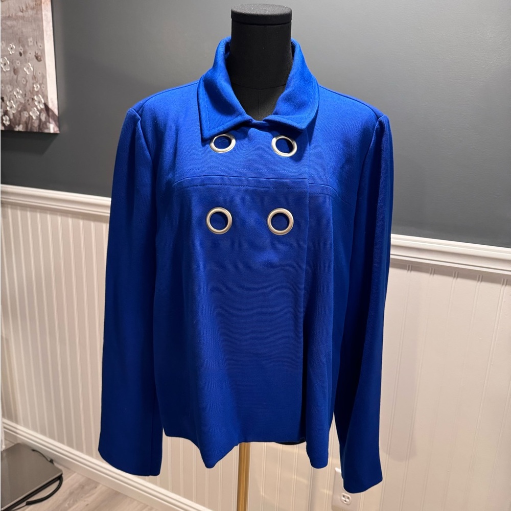 Chico’s Royal Blue Jacket Size 3